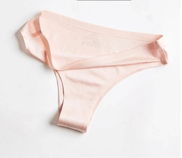  Sexy Women Ice Silk Invisible Seamless Panty / Comfy